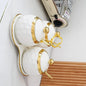 3pcs Nordic Ceramic Household Kitchen Seasoning Jars