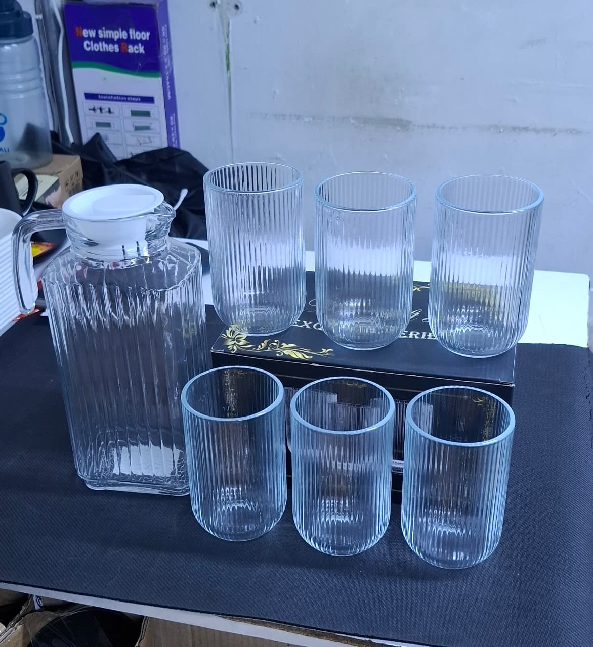 6 Glasses Water Set