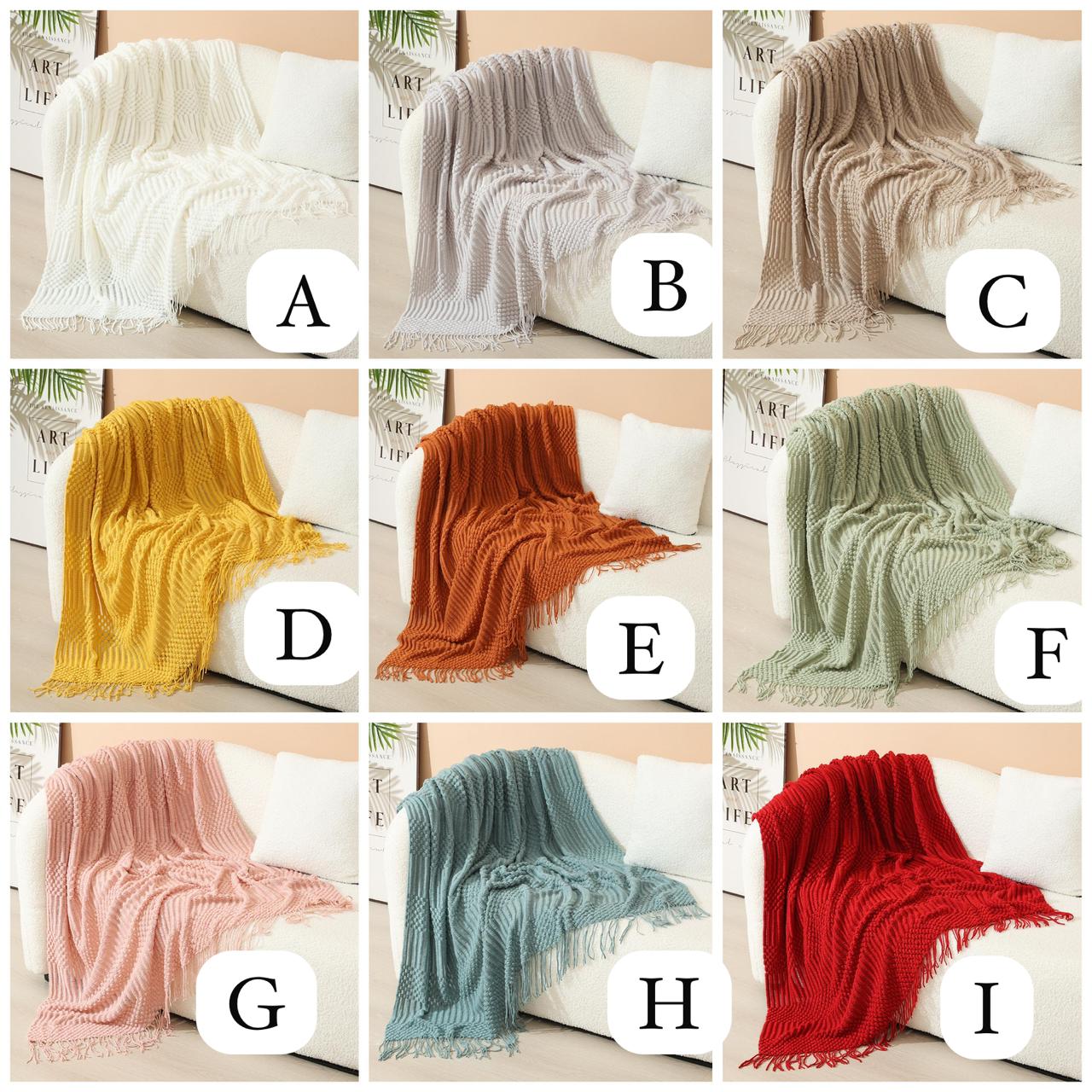 Nordic Style Sofa Throw Blanket
