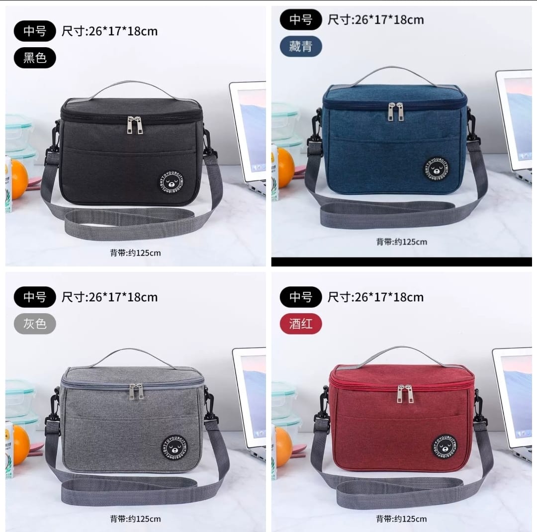 Large Capacity Insulated Lunch Bag