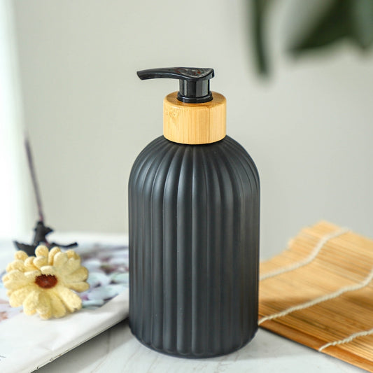 Luxury Glass Lotion Bottle Soap Dispenser