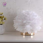 Feather Table Lamp