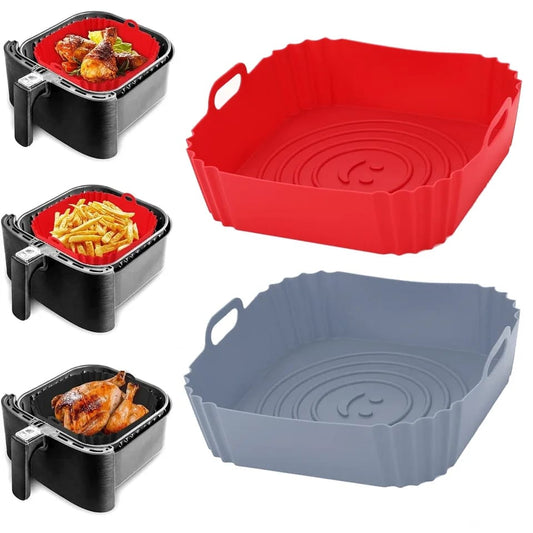 Square Silicone Air Fryer Liner