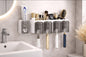 Toothbrush Holder / Toothpaste Dispenser with 4 Cups