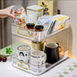 2 Layer Multipurpose Gold Organiser