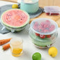 6 PCS Reusable Silicone Covers Caps