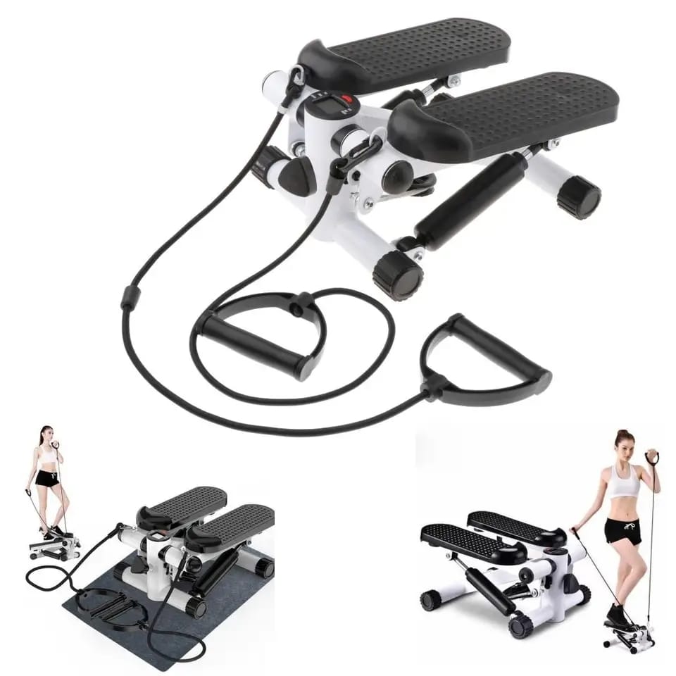 Mini stepper with Resistance Bands