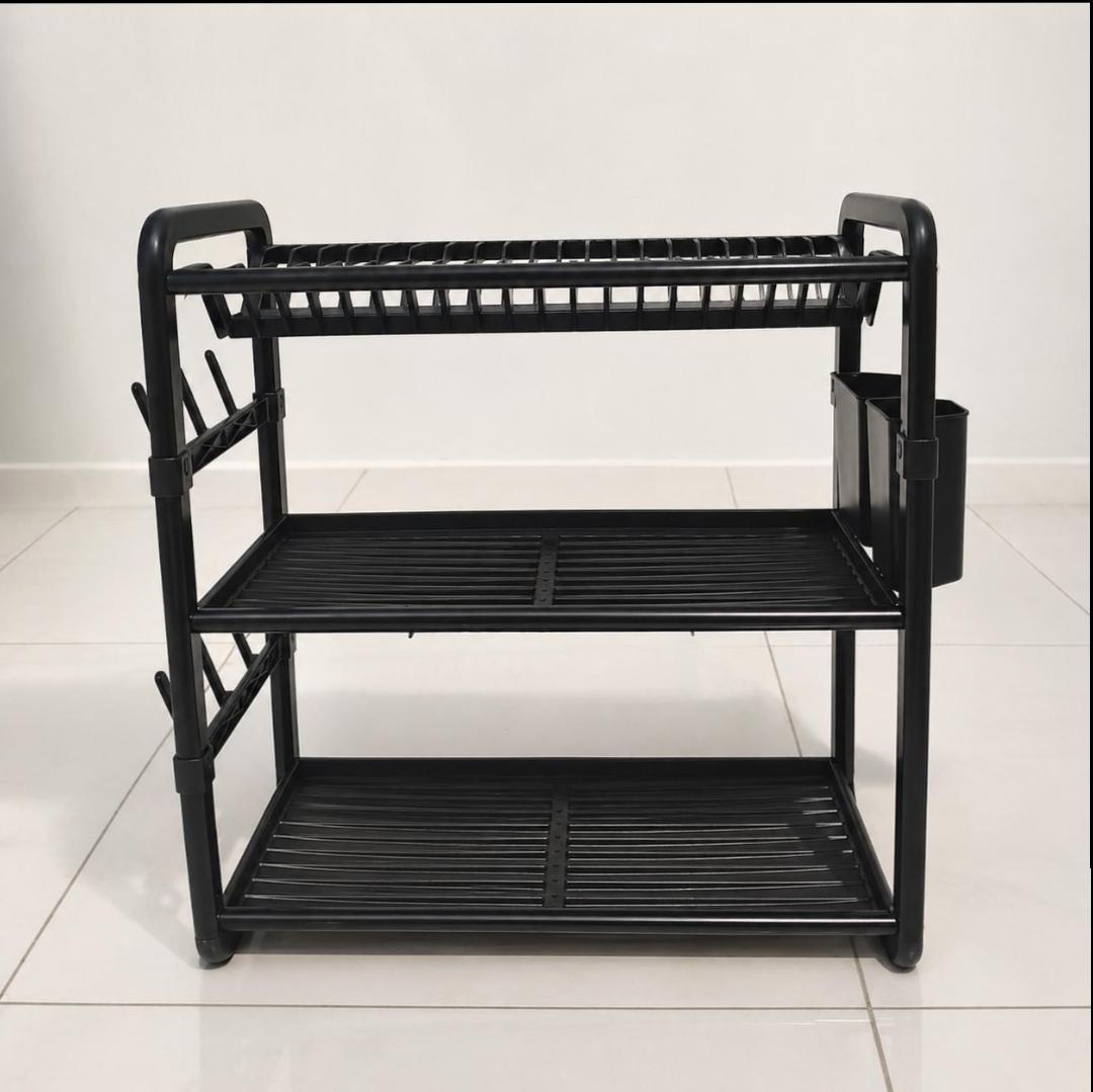 3 Tier Aluminium Dish  Rack