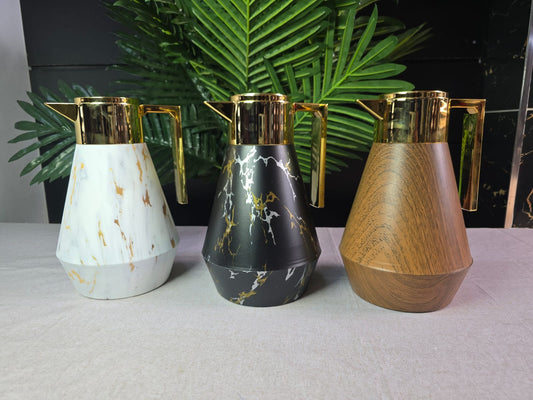 1pcs Marble and Gold Unbreakable  Flask