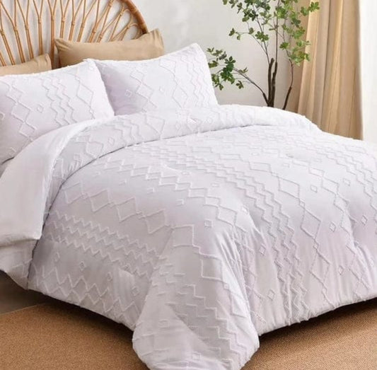 4 pcs Tufted duvet cover set
