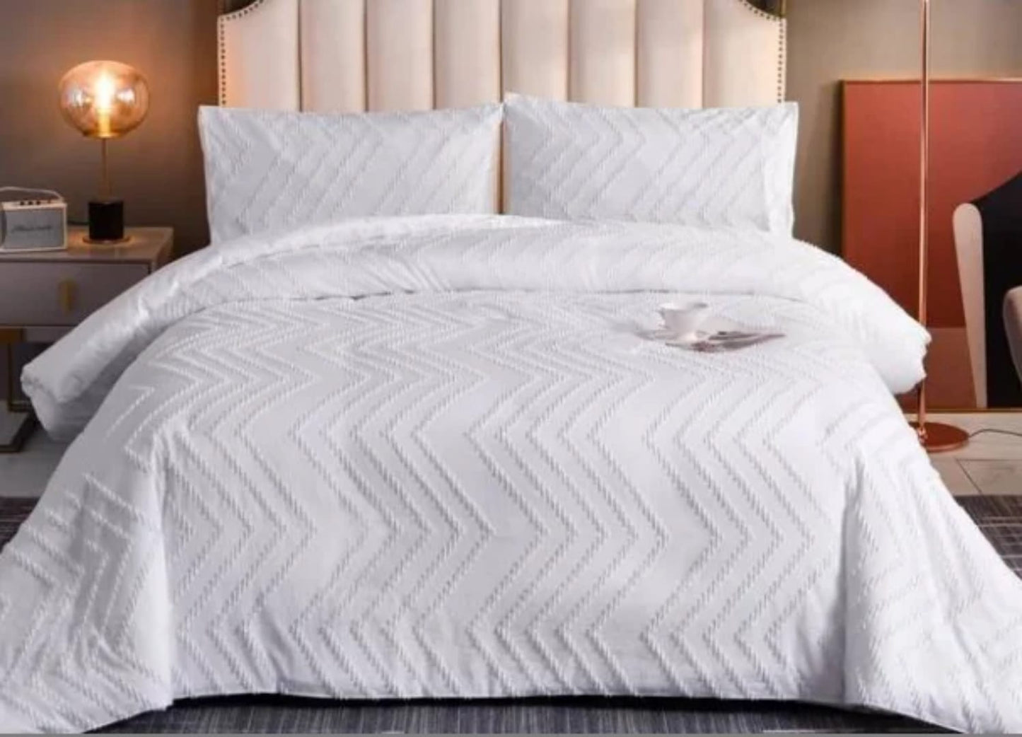 4 pcs Tufted duvet cover set