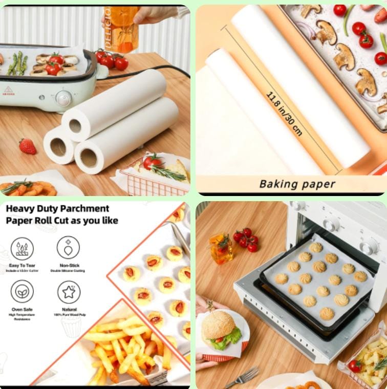 Baking parchment paper