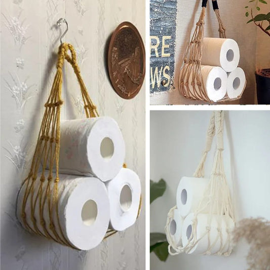 Nordic Style Hanging Cotton Rope Roll