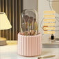 Cosmetic Brush Storage Case 360 Rotating