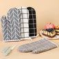 2pcs Insulated oven gloves/mitten