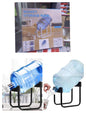 Water bottle storage rack