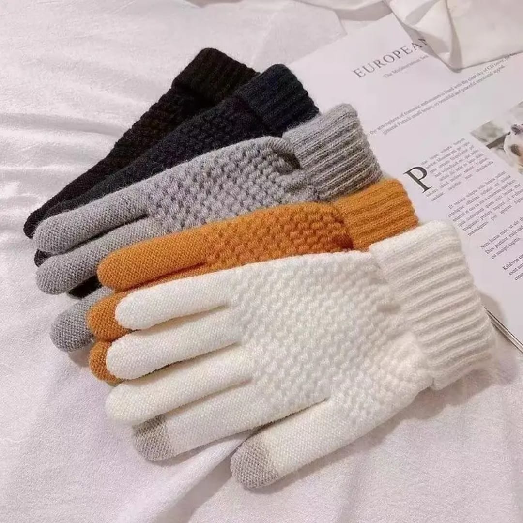 1 pair Winter Warm Touchscreen Gloves