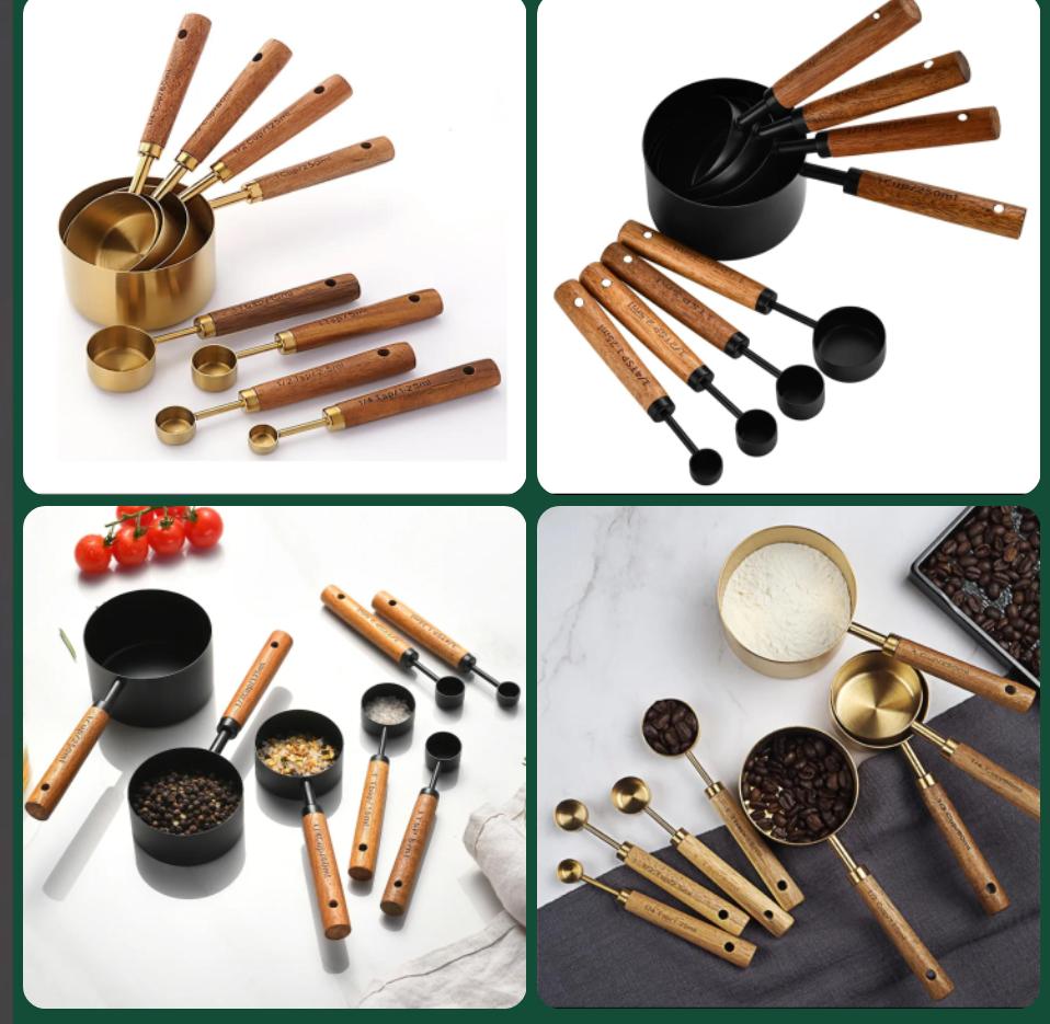 stainless steel measuring cups&spoons