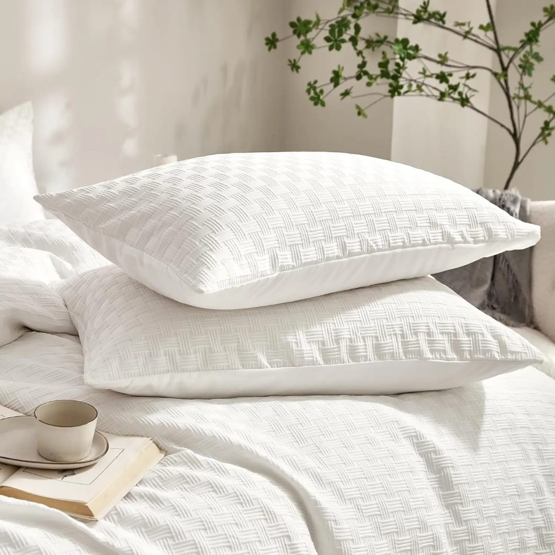 220*240cm waffle duvet cover set