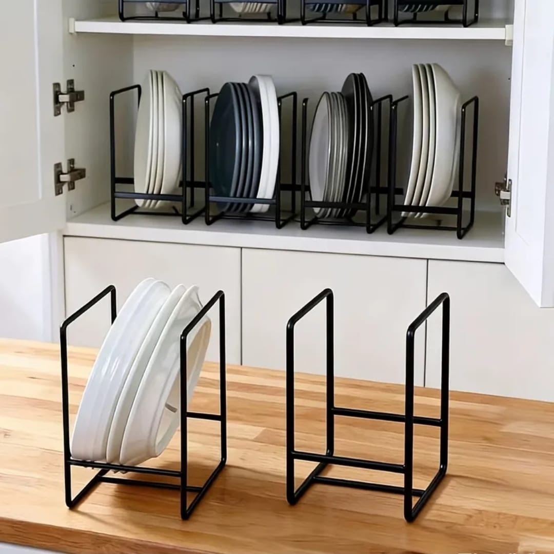 1pcs Heavy-Duty Metal Dish Rack