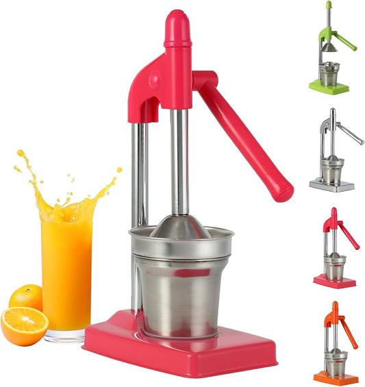 heavy duty Metallic manual citrus juicer stand