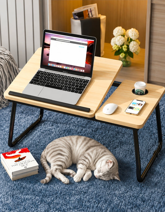 Adjustable Tilting Laptop Folding Table Stand
