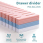 4Pcs Adjustable Drawer Divider