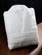 White cotton bathrobes