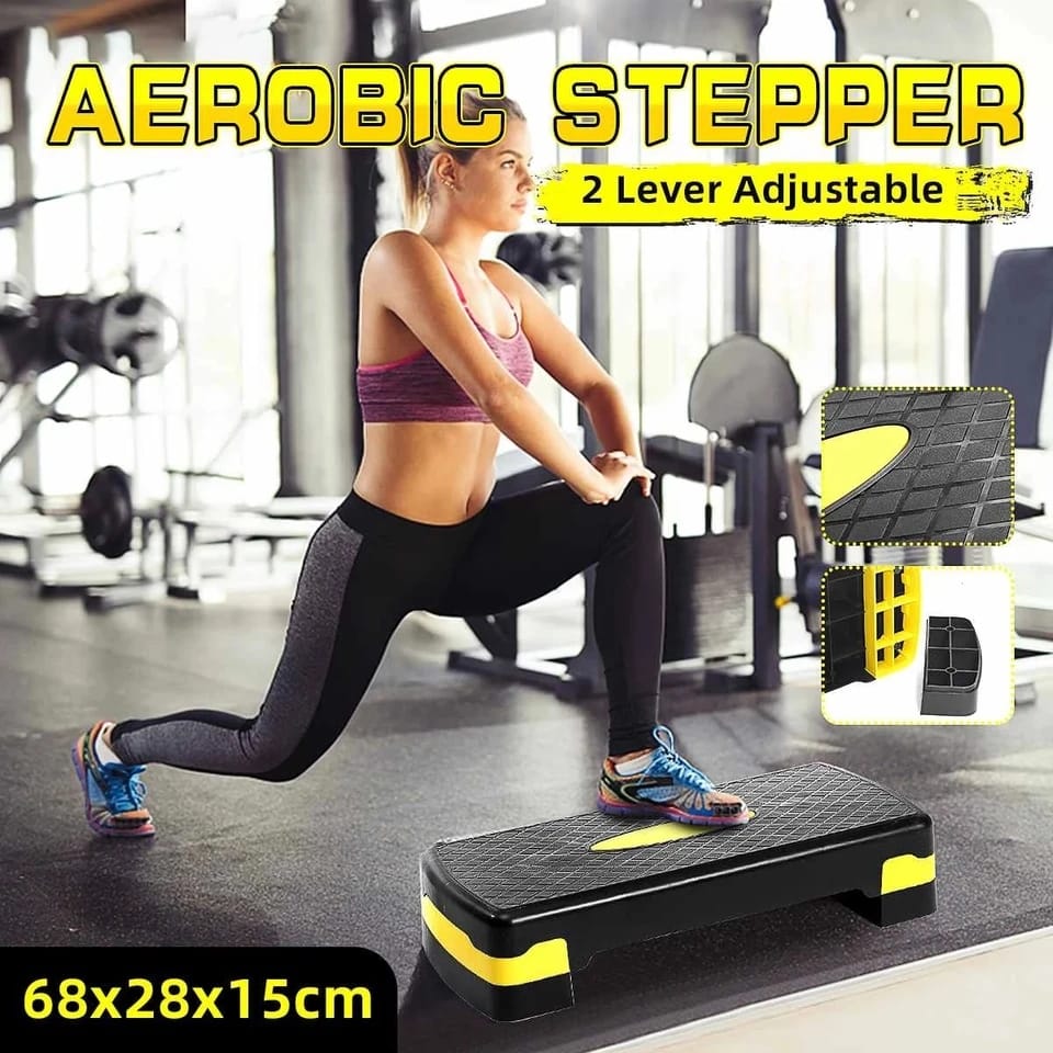 Aerobic fitness stepper