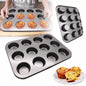 12 hole queen cake baking tray