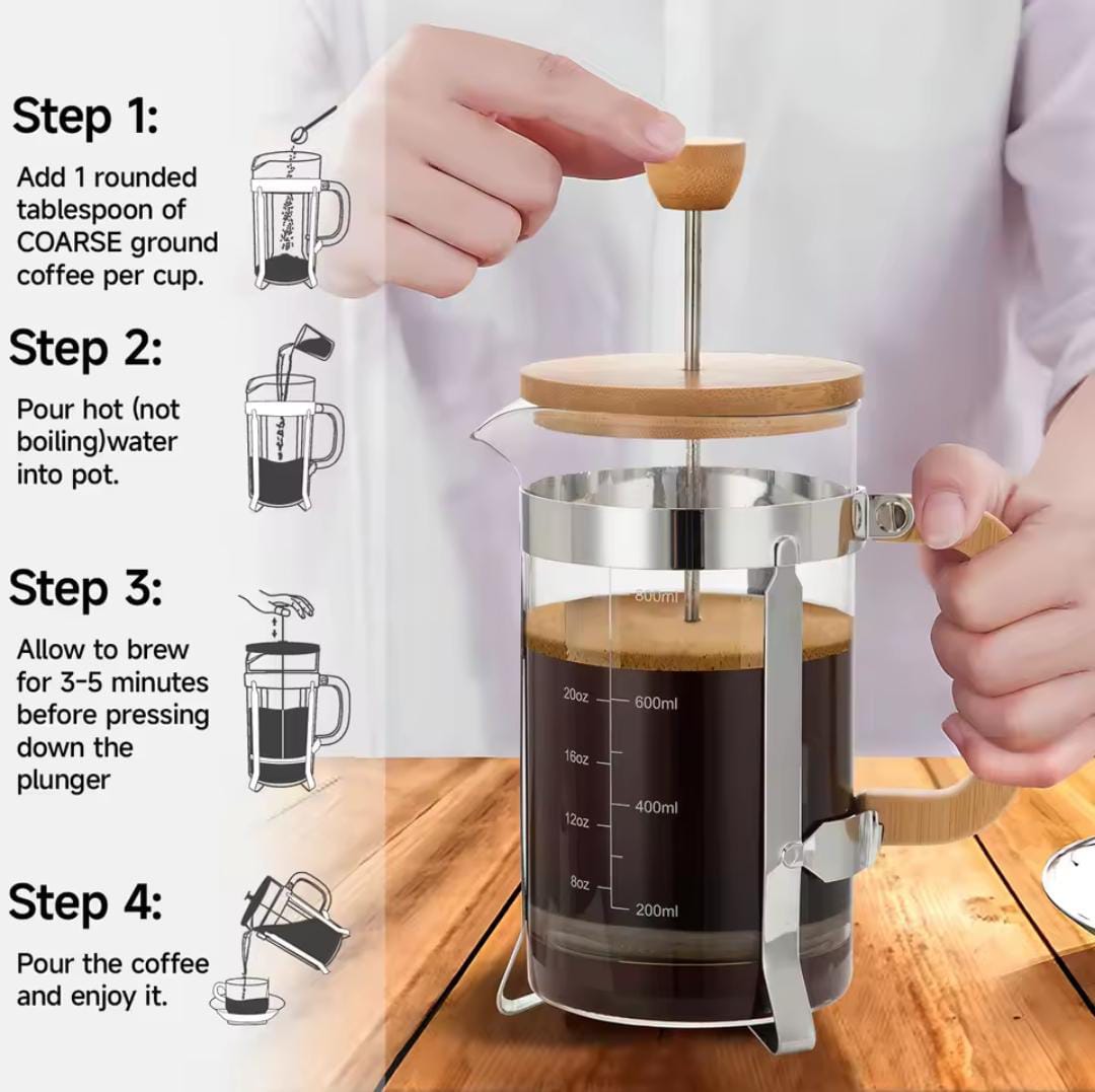 French press coffee maker