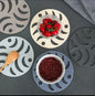1pc Chic Nordic silicone coaster mats