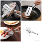 Metallic food tongs