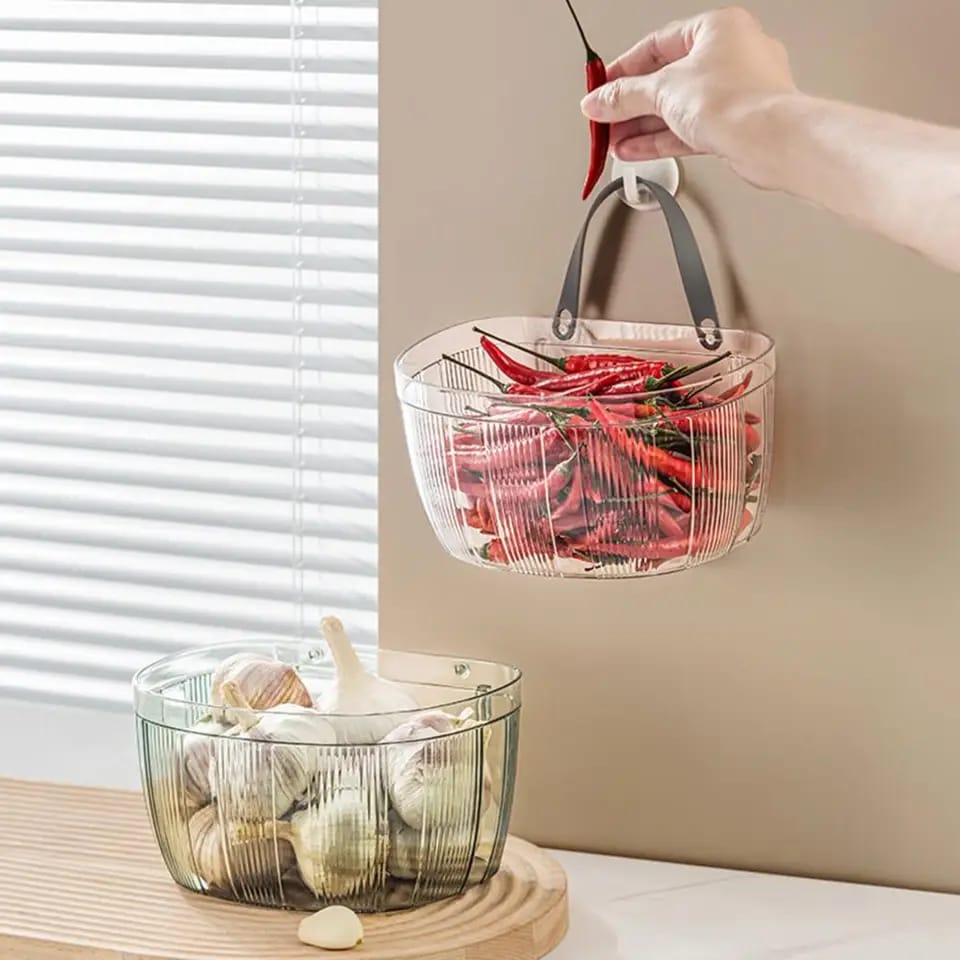 1pc Wall-mounted Storage basket