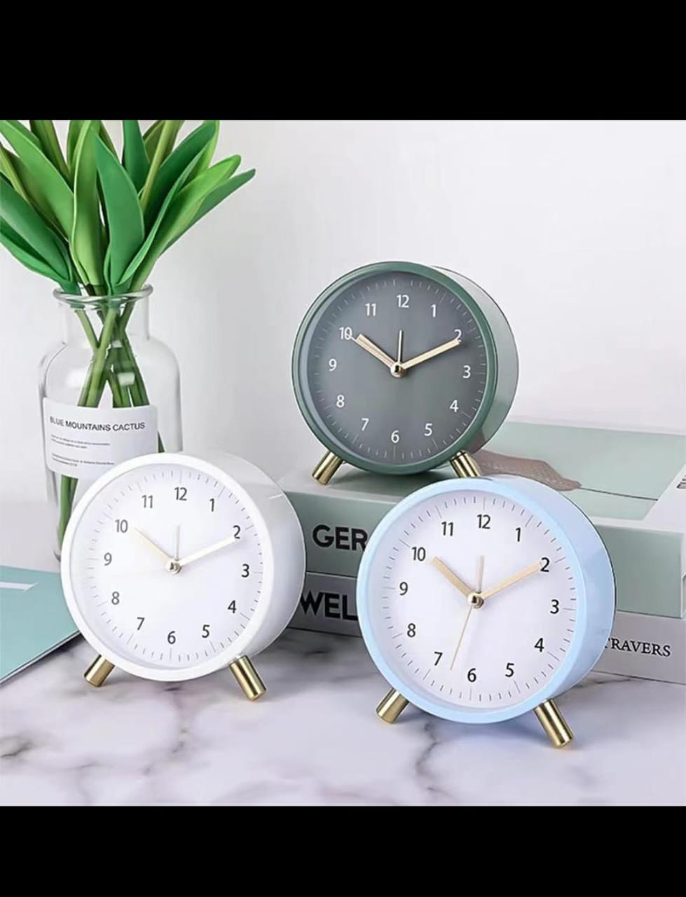 1PC Alarm Clock European Fashion