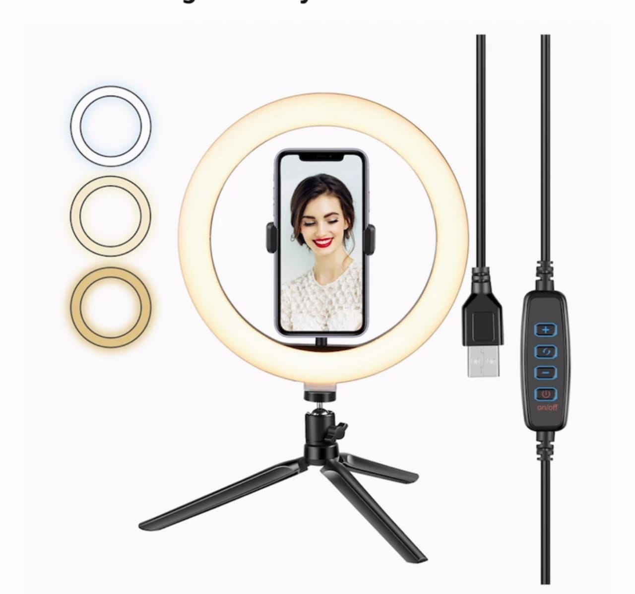8 inch TRIPOD STAND RINGLIGHT