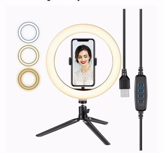 8 inch TRIPOD STAND RINGLIGHT