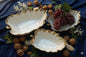 3pc Gold Detail Leaf Bowls