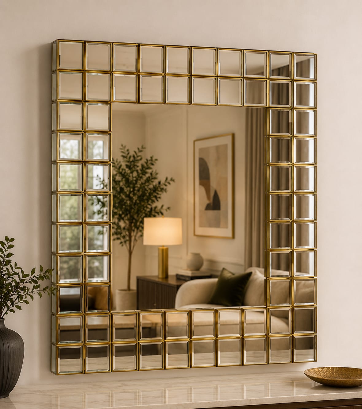 Luxury decorative mirror (Big size)