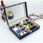 8 Sots High Quality PU Leather  Sunglasses Organizer Box