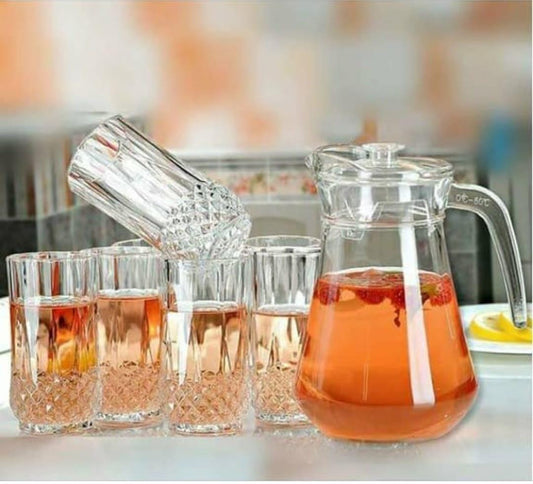 7 Piece Water/Juice  set.