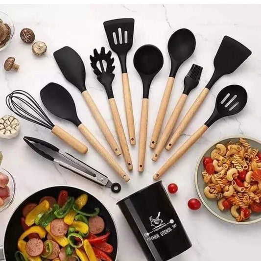 11PC Silicone Spoons