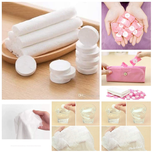 10pcs MAGIC COMPRESSED COMPACT TOWELS