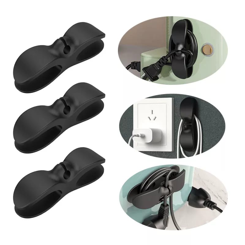 Wire Cable Organizer Tidy Management Clips Holder