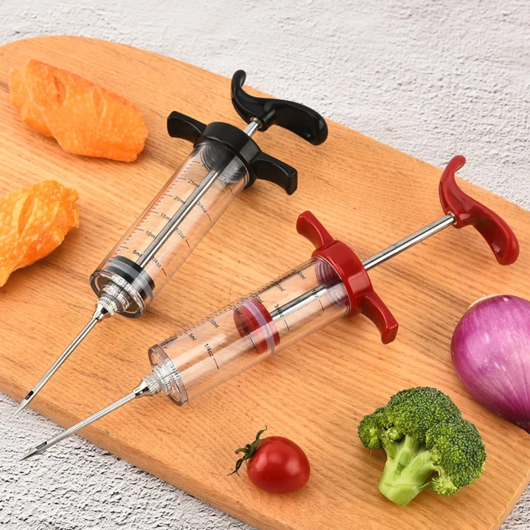1pc BBQ MARINADE MEAT INJECTOR KIT