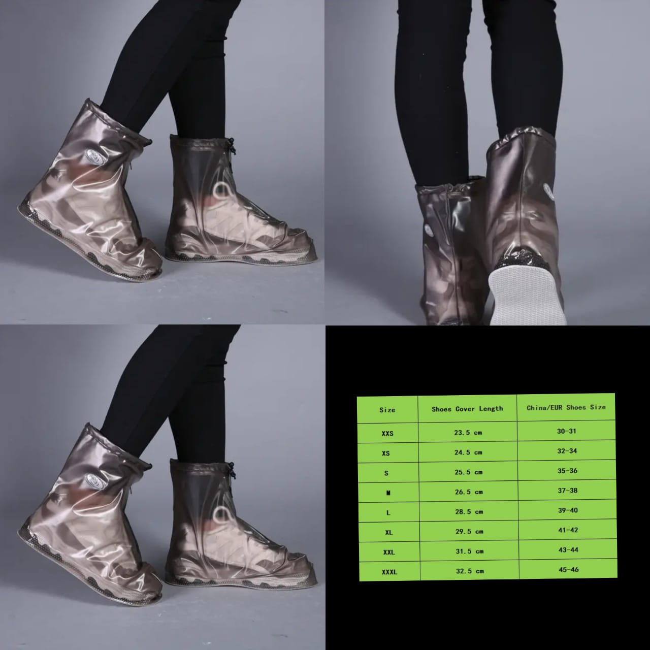 Boots Waterproof Shoe Covers Silicone