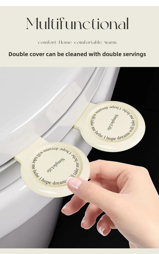 1PC Adhesive Toilet Seat Lid Lifting Device