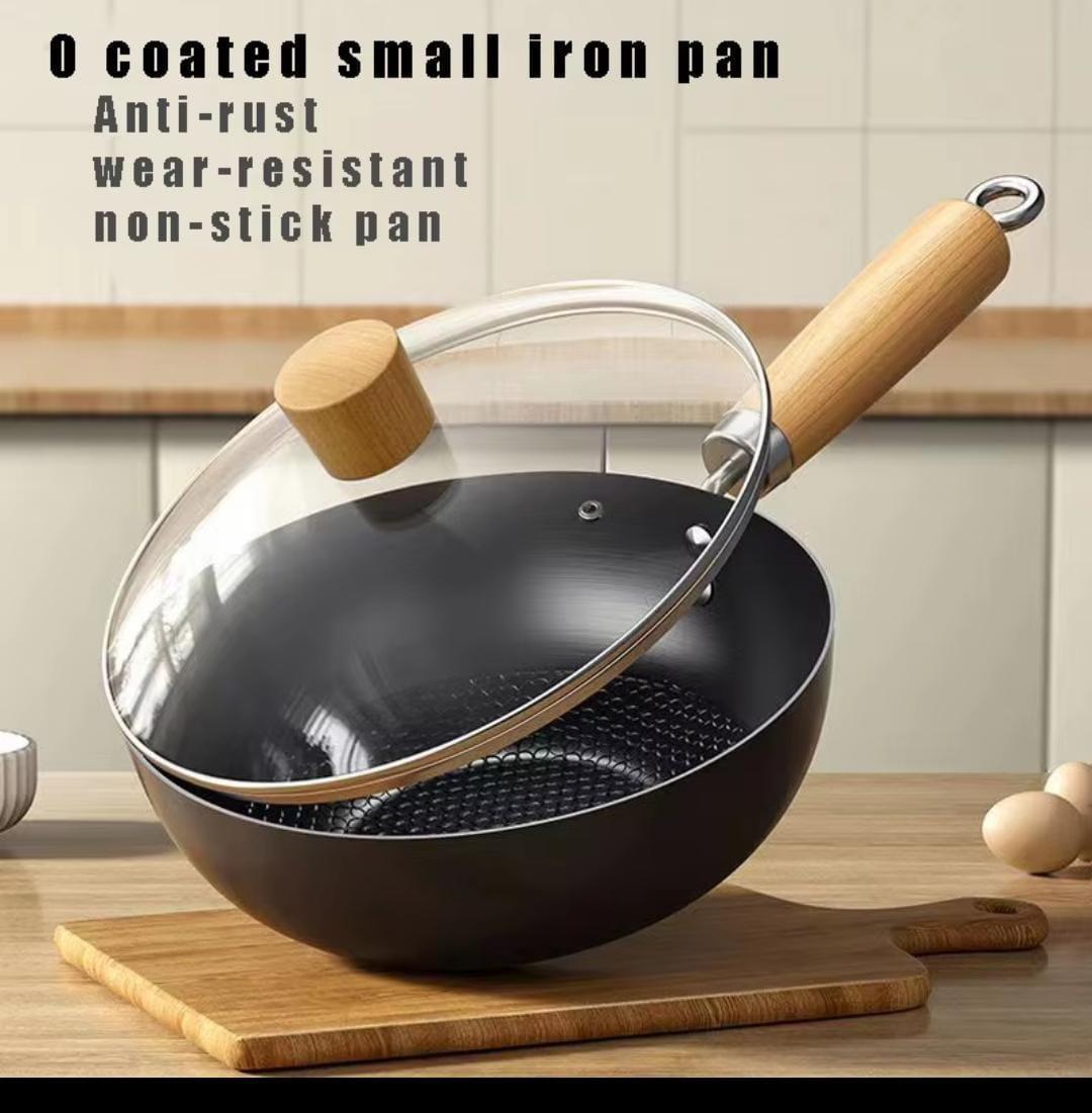 Coated Deep frying pan with Lid