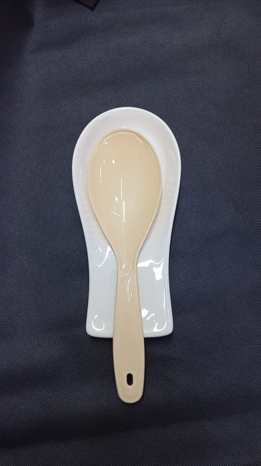 Ceramic spoon rest