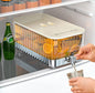 5 litres Large capacity refrigerator cold drinking bucket with tap